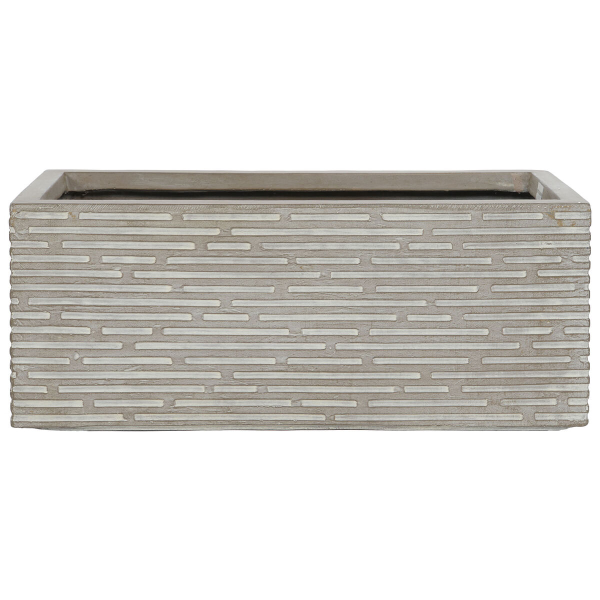 Jardinera Home ESPRIT Beige Magnesio 74,5 x 37,5 x 37,5 cm 3 S3054523_2