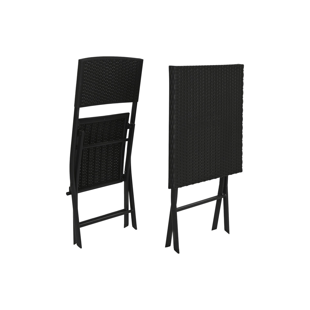 Muebles de Jardín Home ESPRIT Negro 58 x 58 x 71,5 cm 9 S3054725_8