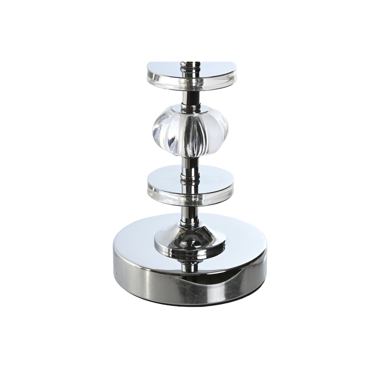 Lámpara de mesa Home ESPRIT Blanco Beige Metalizado Metal 25 W 220 V 20 x 20 x 43 cm (2 Unidades) 3 S3055528_2