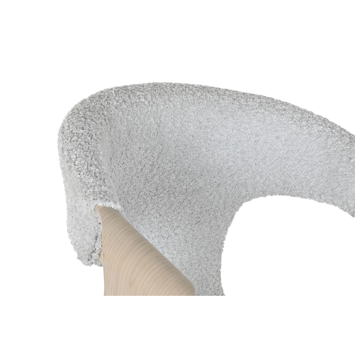 Taburete Home ESPRIT Gris Madera 55,5 x 52,5 x 92,5 cm 5 S3058039_4