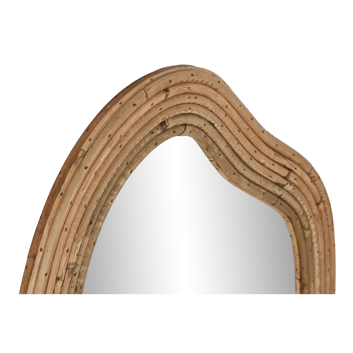 Espejo de pared Home ESPRIT Natural Urbano 51 x 2 x 81 cm 2 S3056347_1