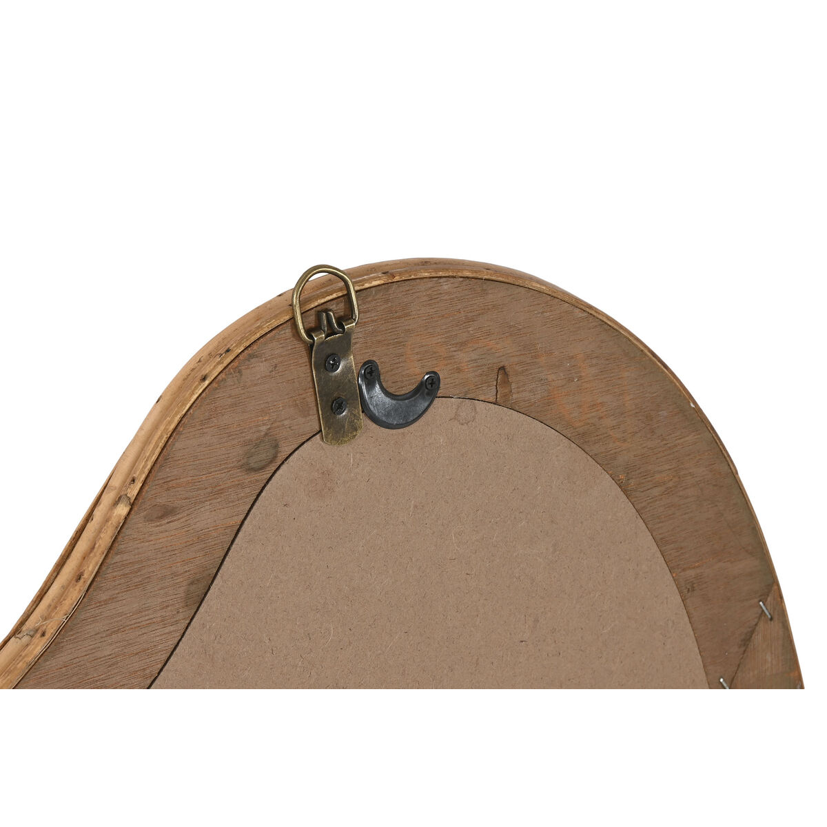 Espejo de pared Home ESPRIT Natural Urbano 51 x 2 x 81 cm 3 S3056347_2