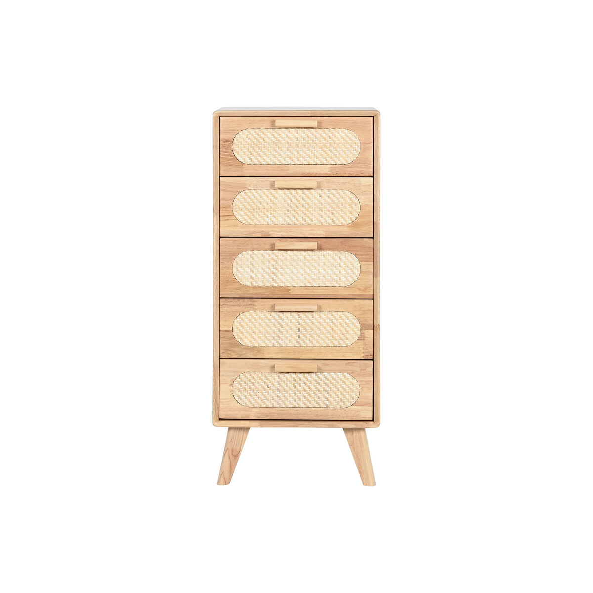 Cajonera Home ESPRIT Natural Metal Madera de caucho 40 x 30 x 78 cm 5 S3054682_4