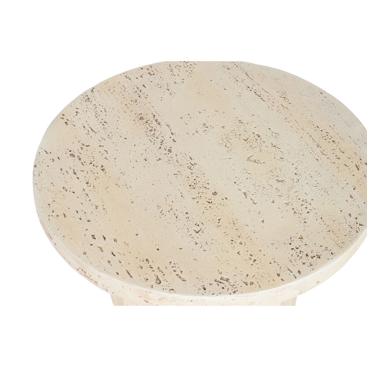 Mesita Auxiliar Home ESPRIT Beige Magnesio 60 x 60 x 41,9 cm 2 S3056844_1