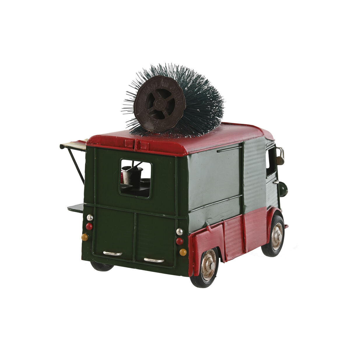 Adorno Navideño Home ESPRIT Rojo Verde 26 x 14,5 x 20 cm (2 Unidades) 3 S3058652_2