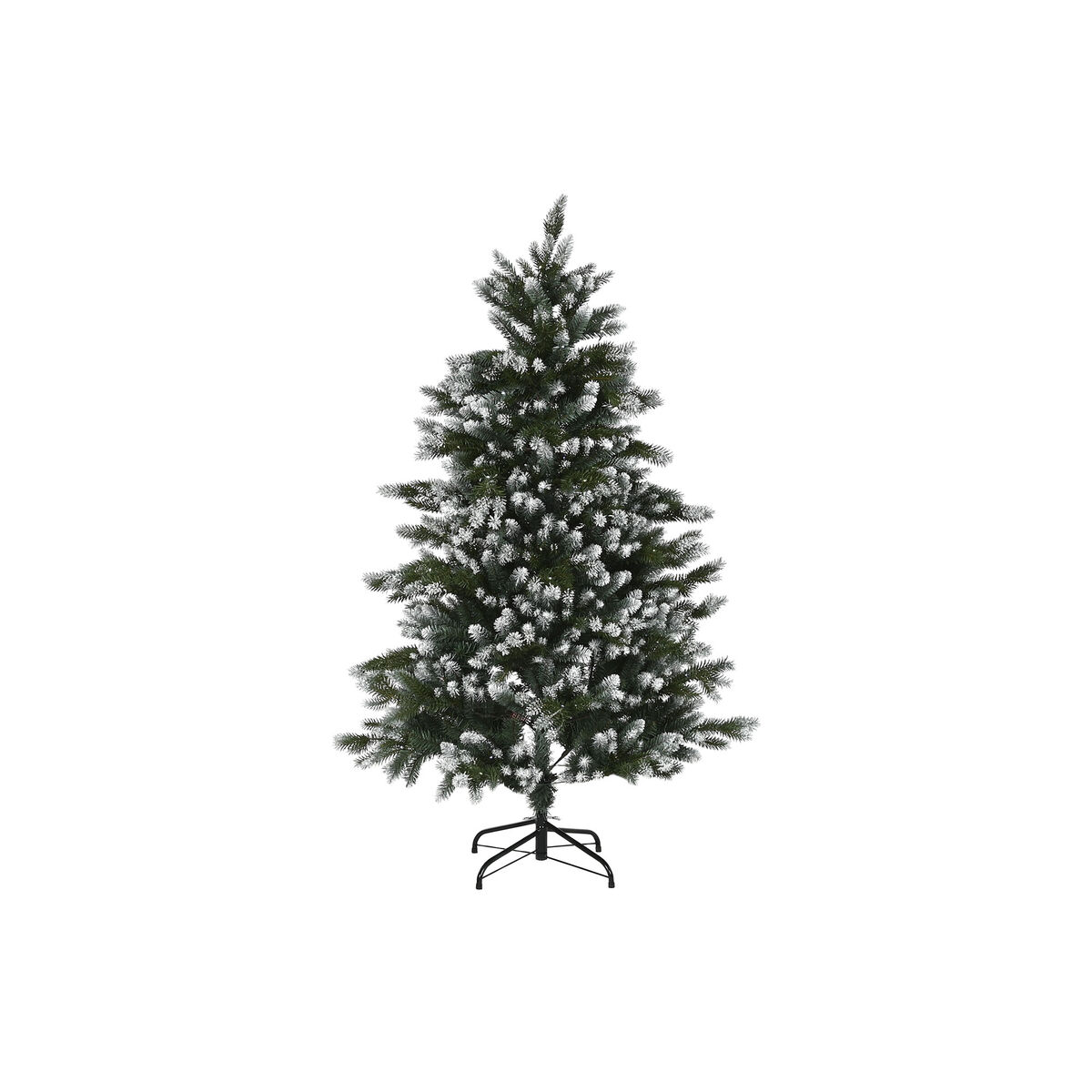 Árbol de Navidad Home ESPRIT Verde Metal Polietileno Nevado 110 x 110 x 150 cm 3 S3058515_2