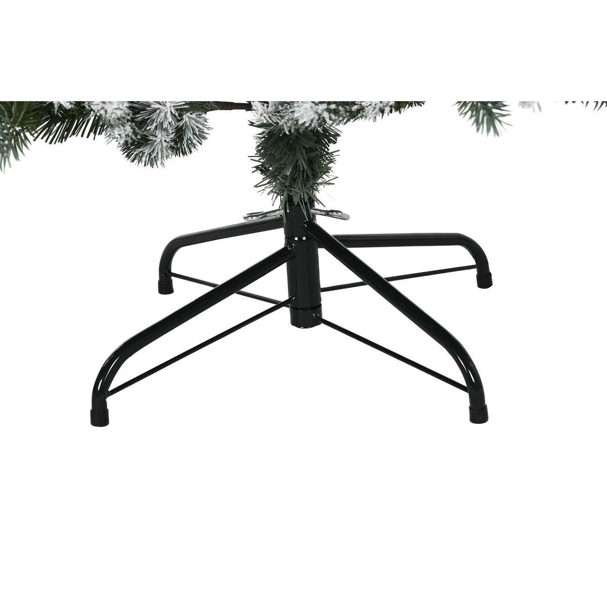 Árbol de Navidad Home ESPRIT Verde Metal Polietileno Nevado 110 x 110 x 150 cm 6 S3058515_5