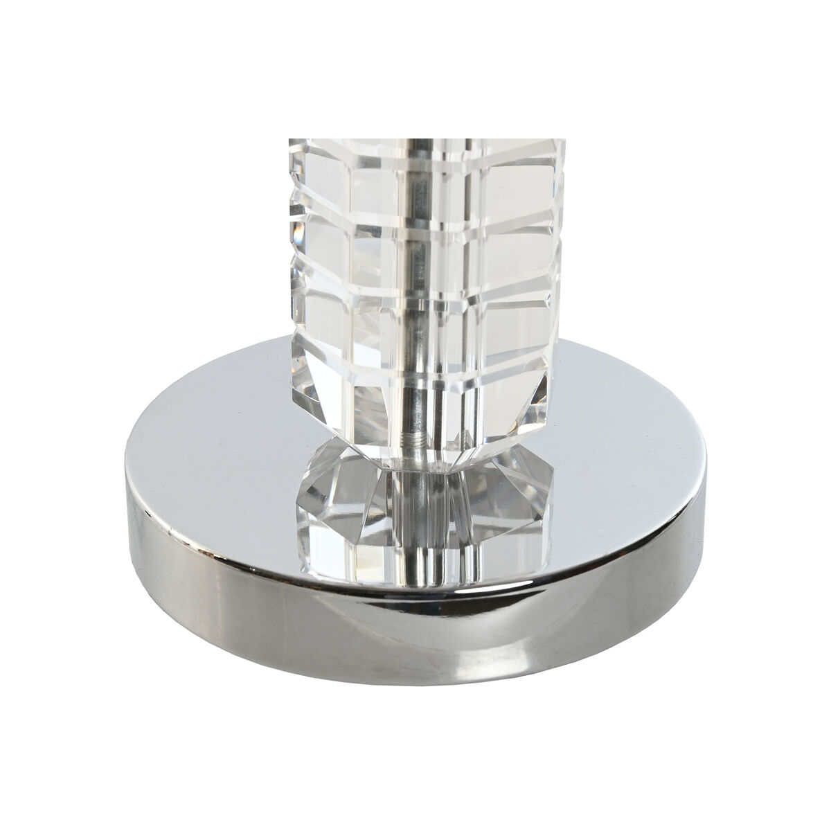 Lámpara de mesa Home ESPRIT Blanco Cristal 50 W 220 V 25 x 25 x 42 cm 3 S3058280_2