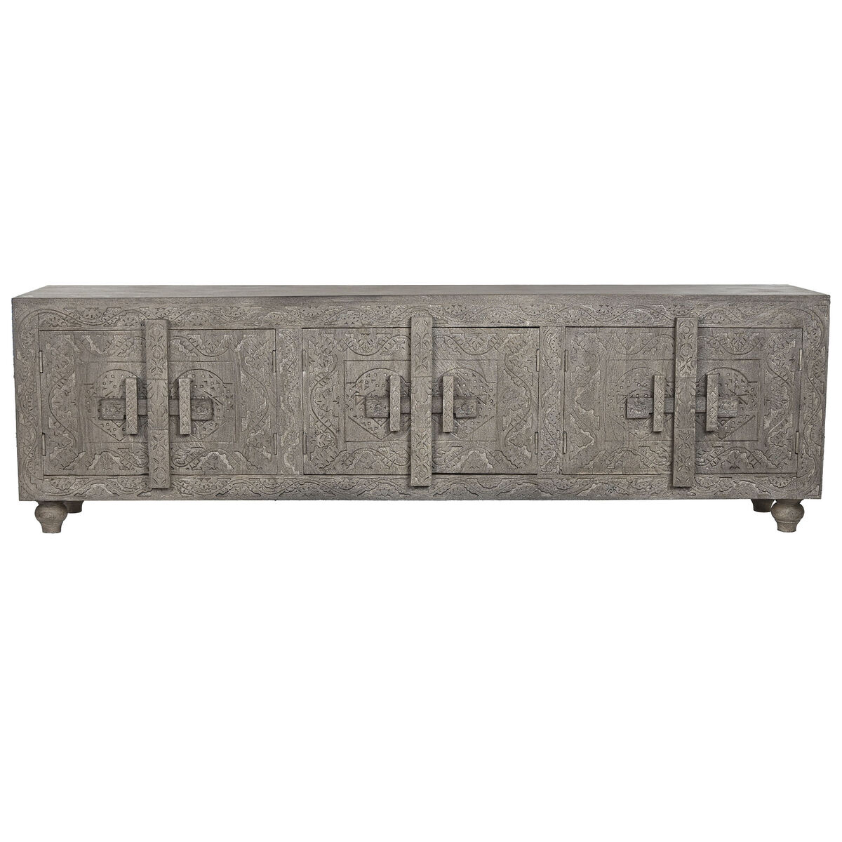 Mueble de TV Home ESPRIT Marrón claro 200 x 40 x 61 cm 11 S3057684_10