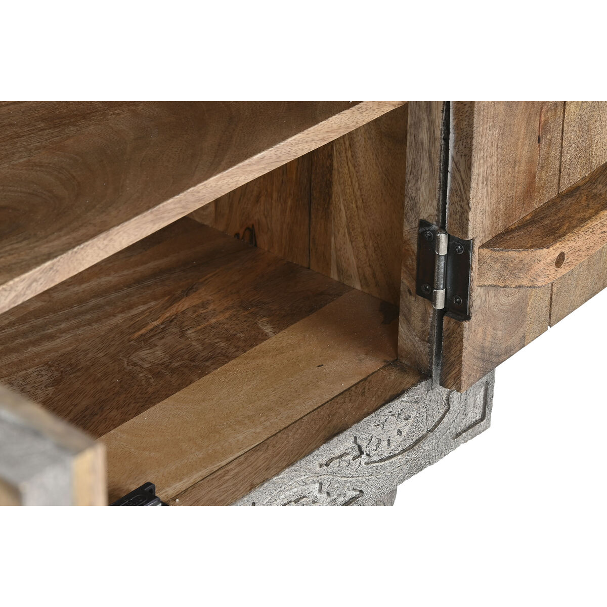 Mueble de TV Home ESPRIT Marrón claro 200 x 40 x 61 cm 9 S3057684_8