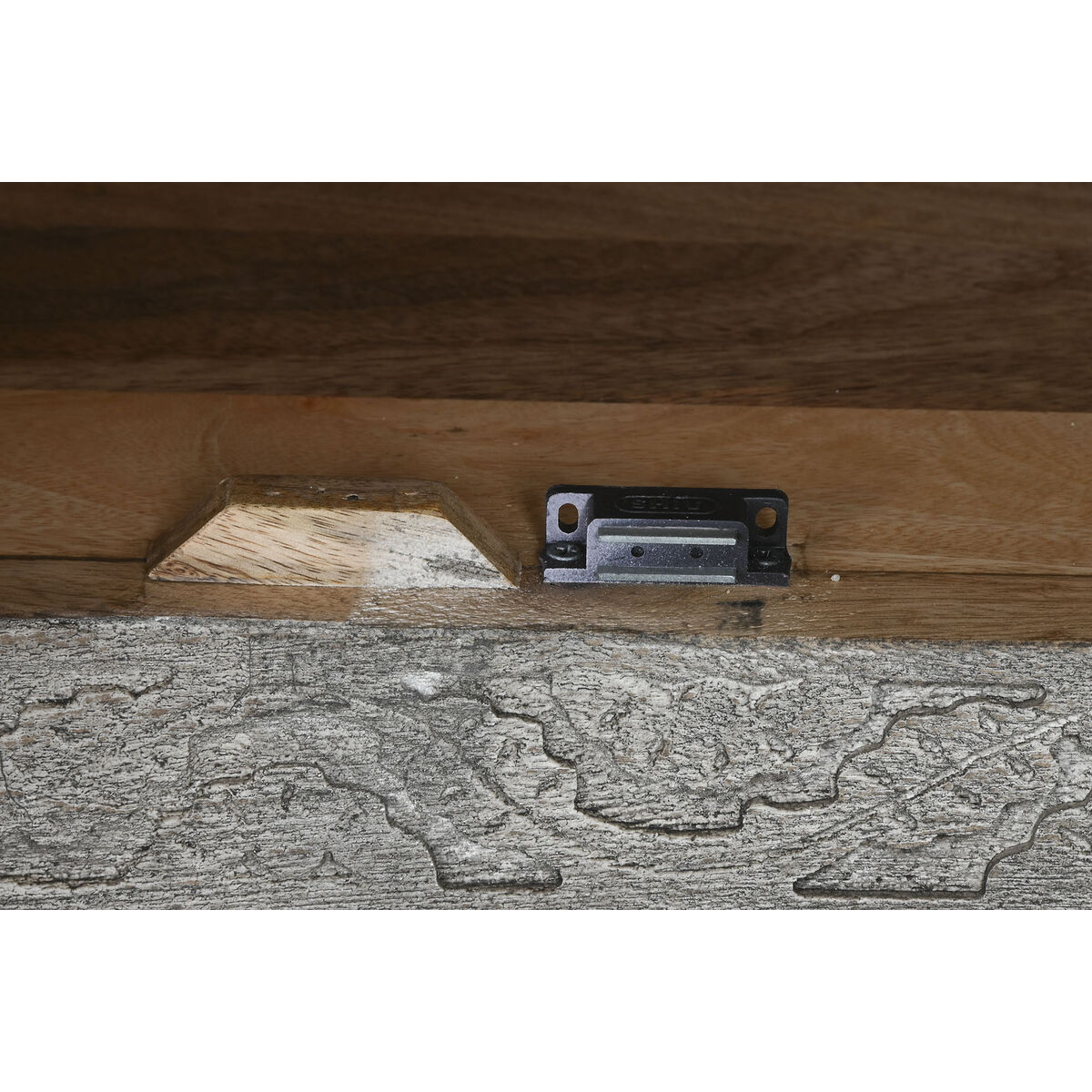 Mueble de TV Home ESPRIT Marrón claro 200 x 40 x 61 cm 10 S3057684_9