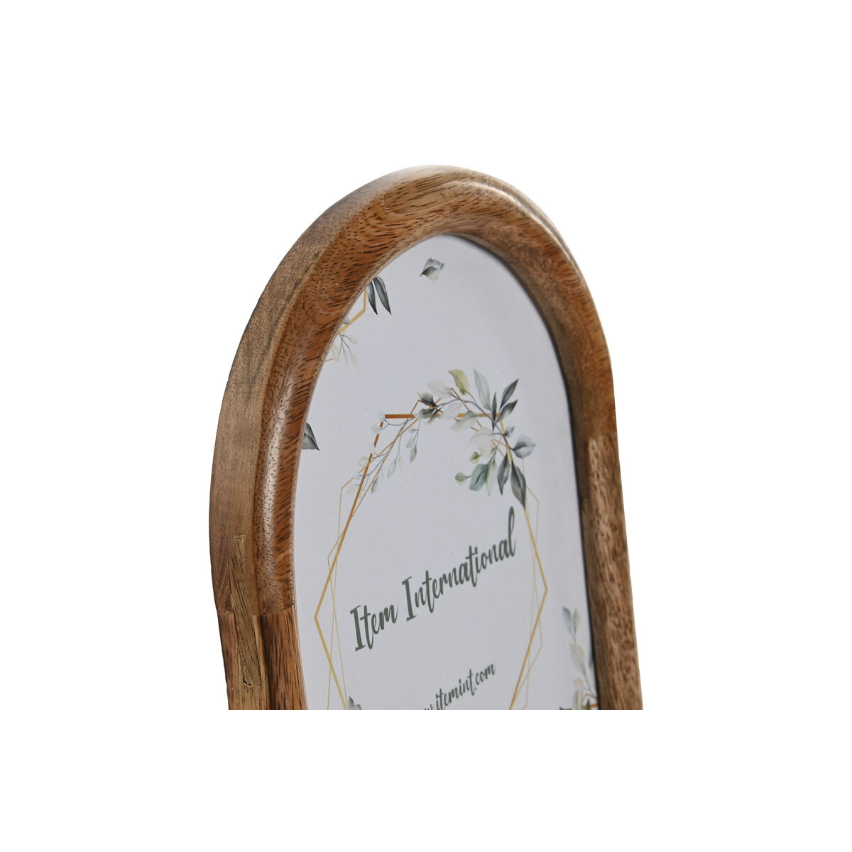 Marco de Fotos Home ESPRIT Natural Cristal Madera de mango Tropical 2 S3059729_1