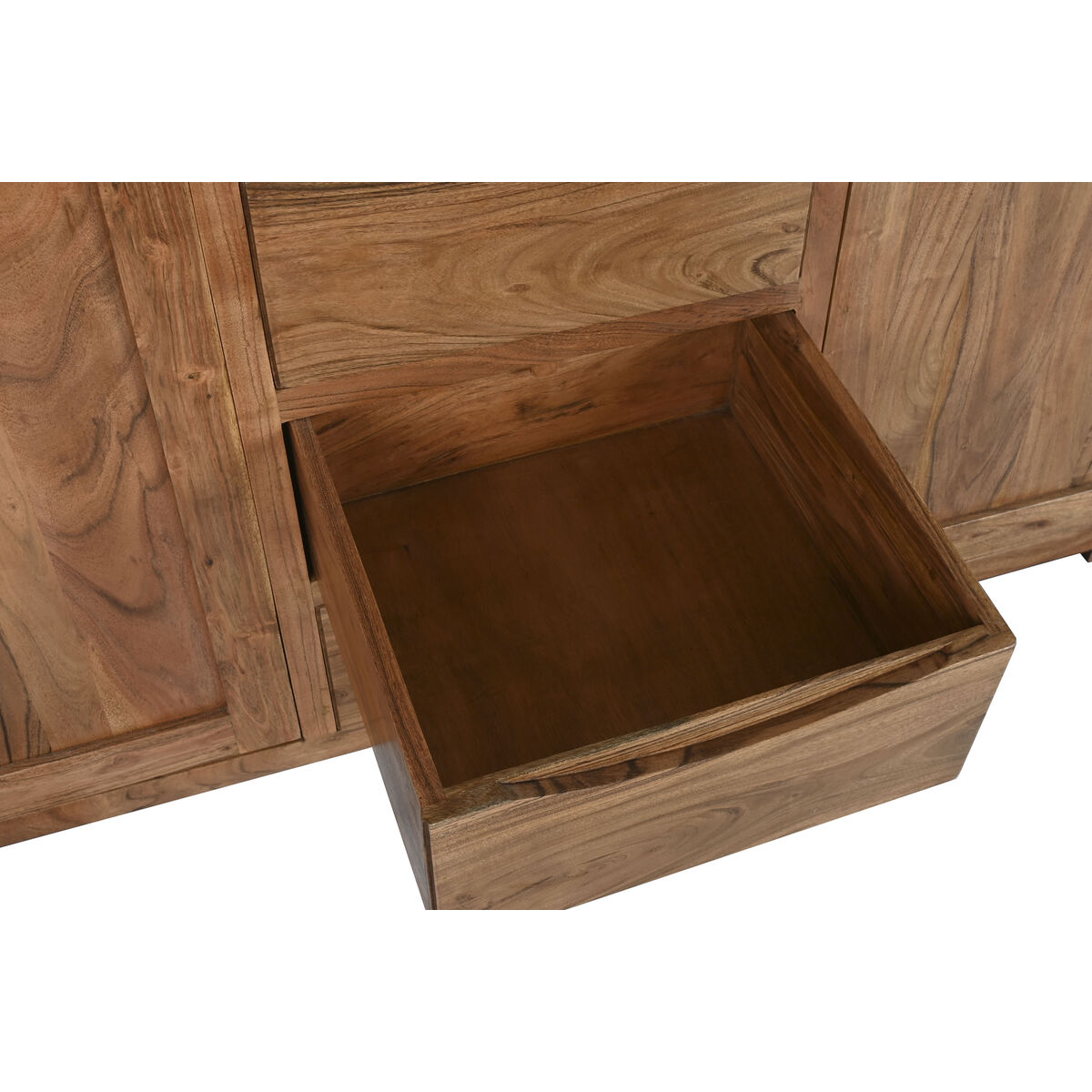 Vitrina Home ESPRIT Marrón Cristal Acacia 140 x 45 x 180 cm 4 S3059399_3