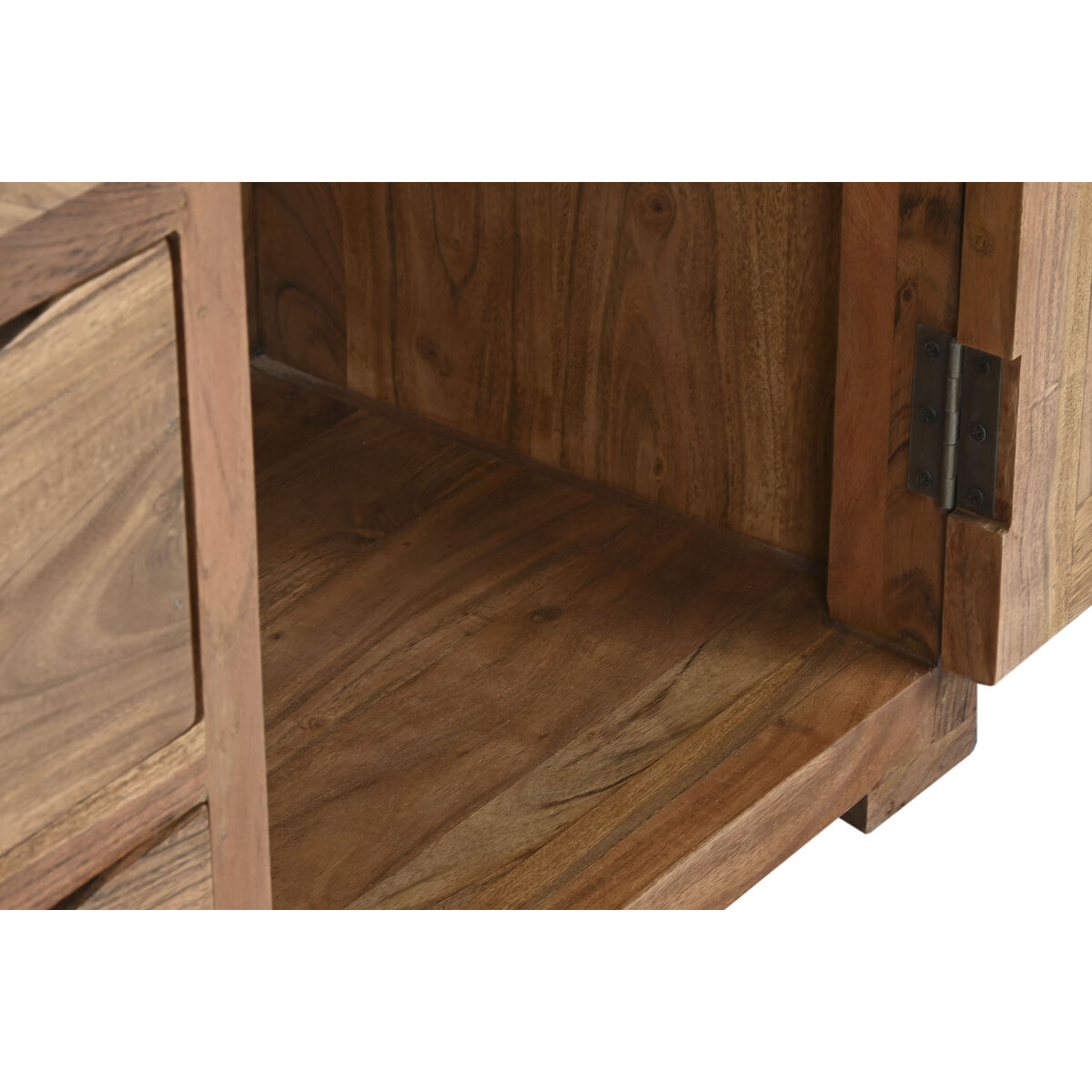 Vitrina Home ESPRIT Marrón Cristal Acacia 140 x 45 x 180 cm 5 S3059399_4