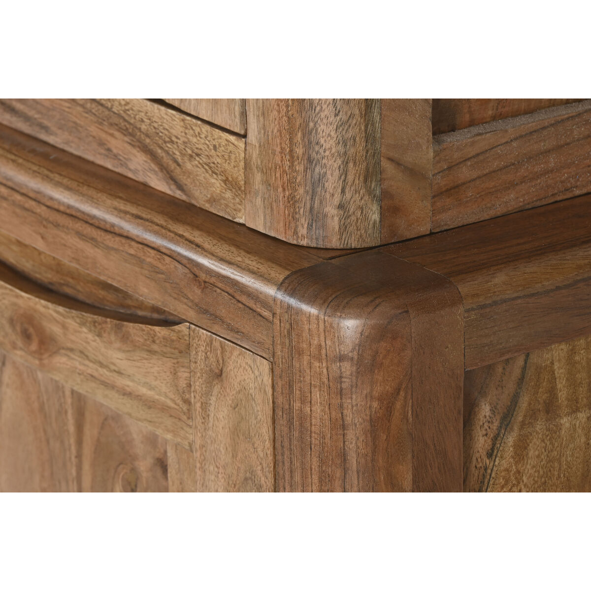 Vitrina Home ESPRIT Marrón Cristal Acacia 140 x 45 x 180 cm 7 S3059399_6