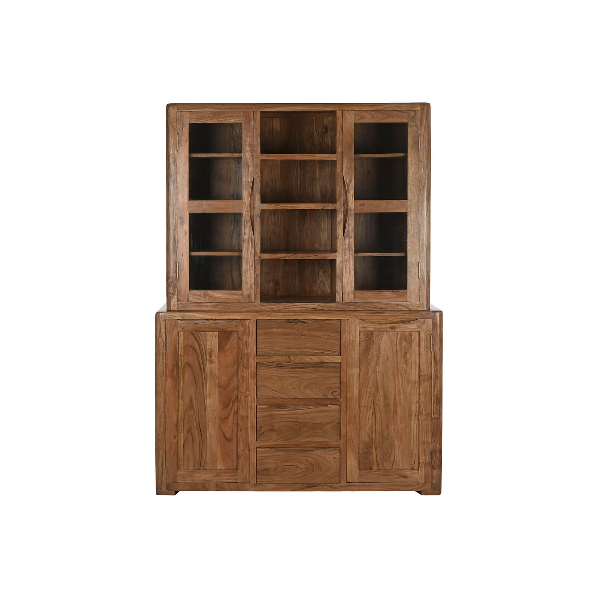 Vitrina Home ESPRIT Marrón Cristal Acacia 140 x 45 x 180 cm 9 S3059399_8