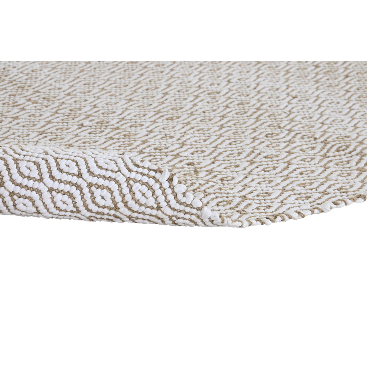 Alfombra Home ESPRIT Blanco Natural 150 x 1 x 230 cm 5 S3058358_4