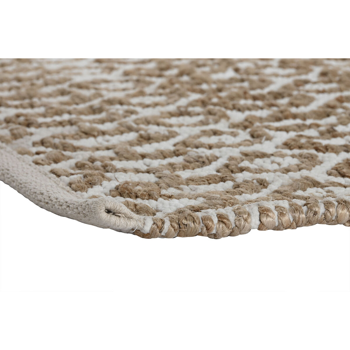 Alfombra Home ESPRIT Blanco Marrón Boho 75 x 175 cm 4 S3058361_3