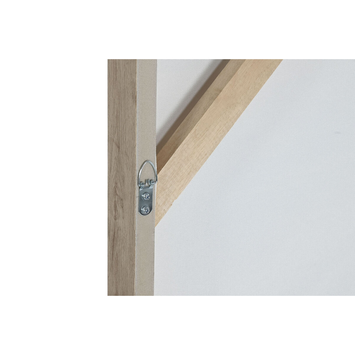 Cuadro Home ESPRIT Blanco Beige Yute Poliestireno Abstracto Moderno 102 x 3,2 x 102 cm (2 Unidades) 4 S3058305_3