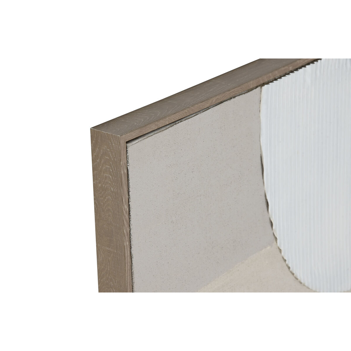 Cuadro Home ESPRIT Blanco Beige Abstracto Escandinavo 62 x 3,8 x 82 cm (2 Unidades) 2 S3058314_1