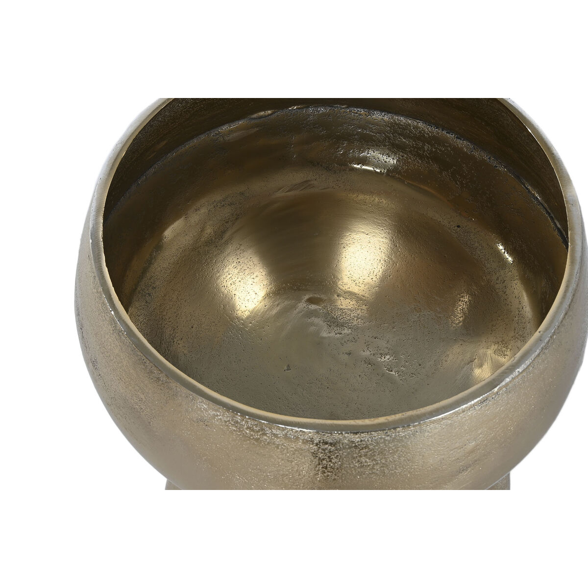 Macetero Home ESPRIT Dorado Aluminio Moderno 46 X 46 X 100 cm 2 S3058924_1