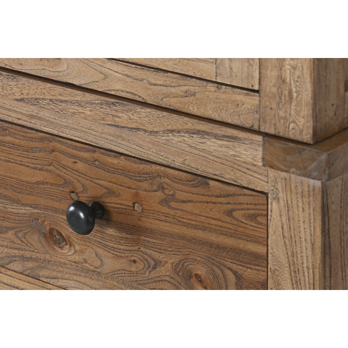 Vitrina Home ESPRIT Natural Madera Reciclada Madera de olmo 100 X 45 X 220 cm 5 S3058950_4