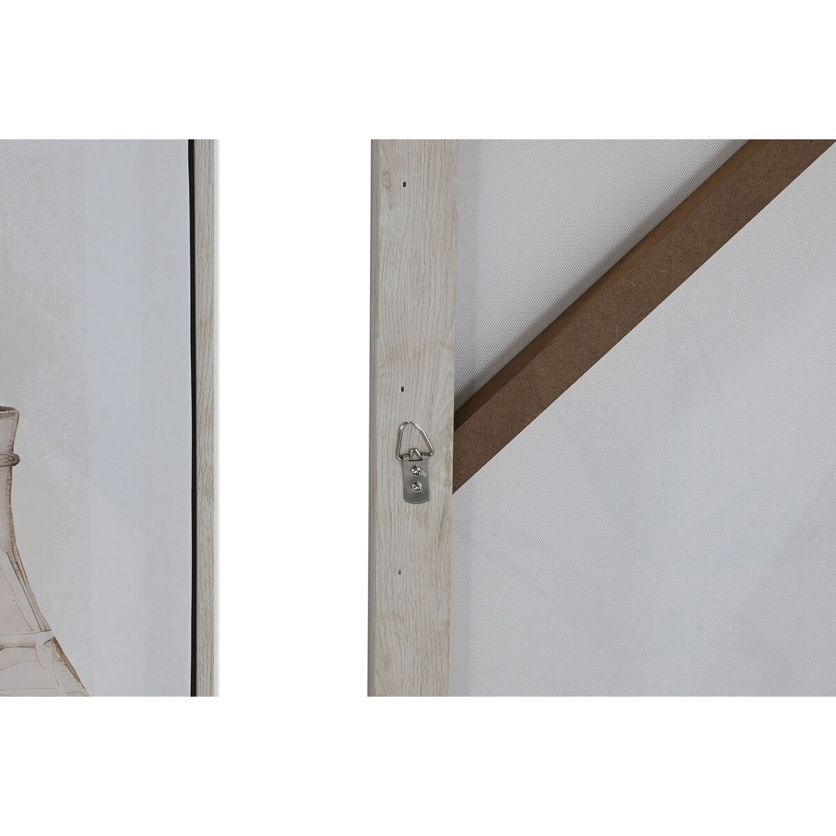 Lienzo Home ESPRIT Poliestireno Lienzo 82,5 x 3,5 x 82,5 cm 4 S3058176_3