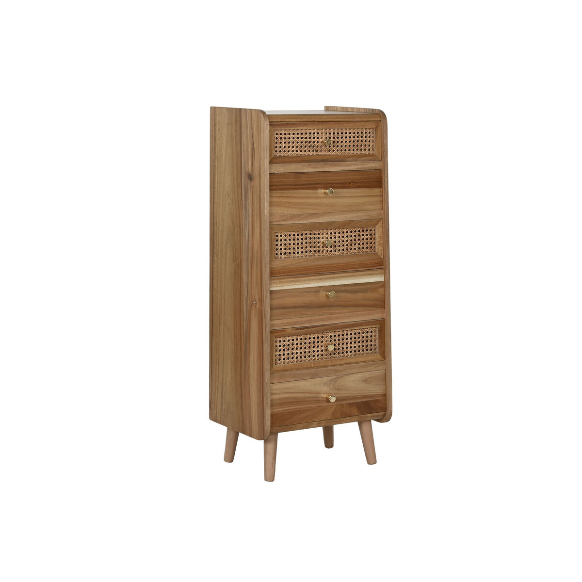 Cajonera Home ESPRIT Marrón Acacia Madera MDF 40 x 30 x 104,5 cm 1 S3058335_0