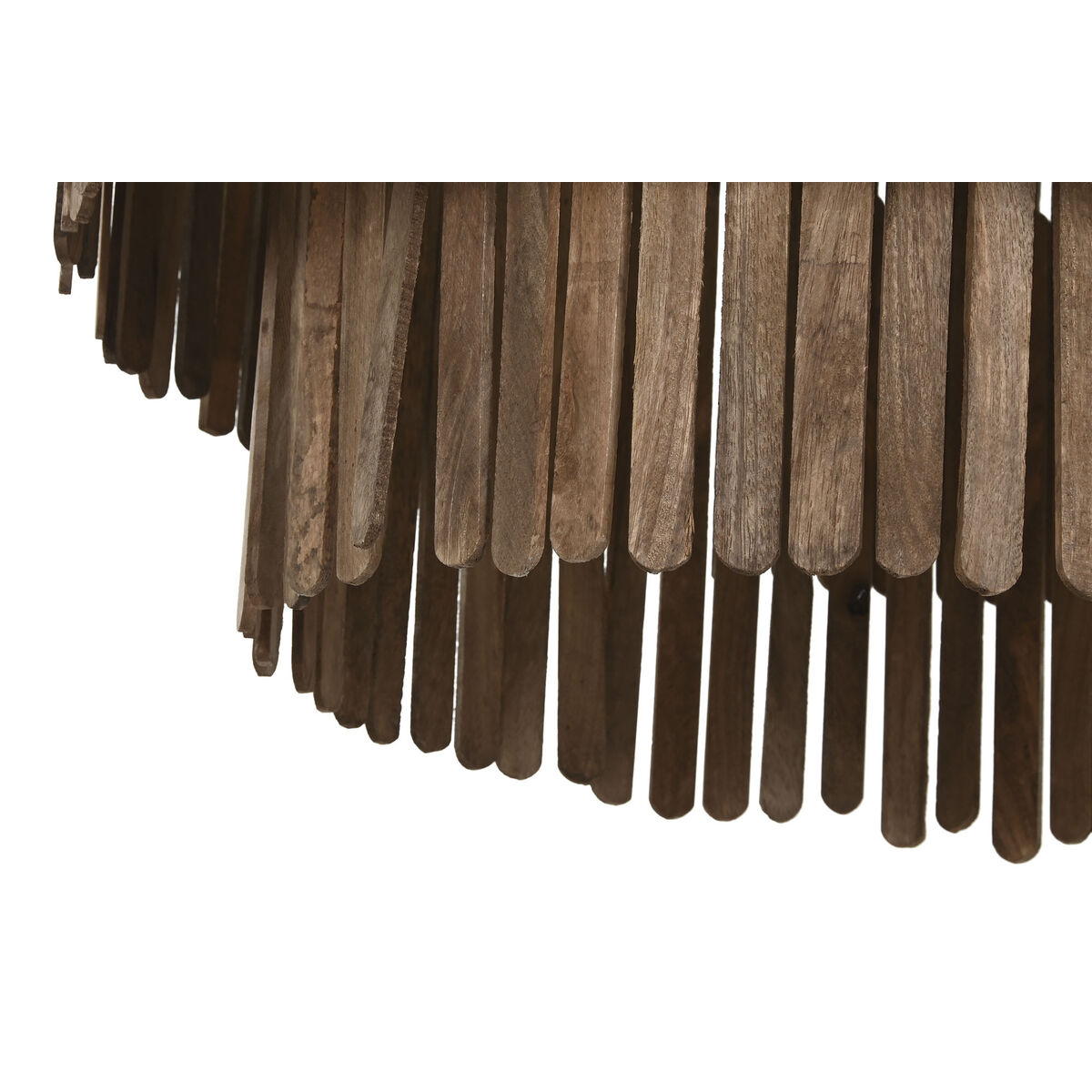 Lámpara de Techo Home ESPRIT Marrón Dorado Madera Metal Madera de mango 50 W 60 x 60 x 48 cm 4 S3059542_3