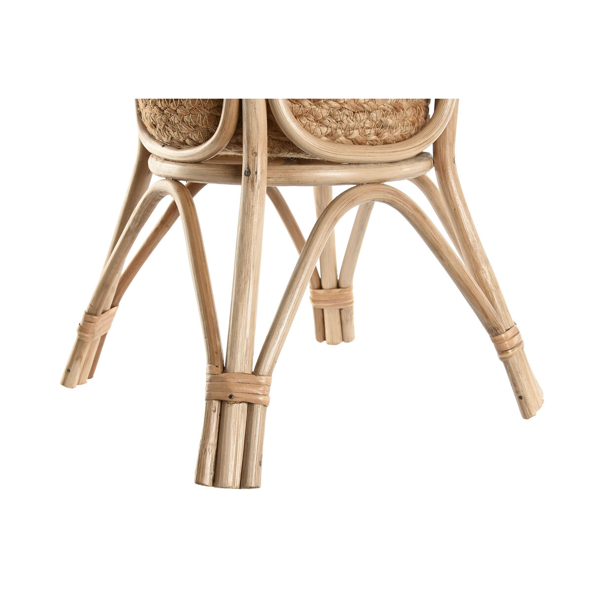 Set de Maceteros Home ESPRIT Natural Mimbre Fibra 28 x 28 x 38 cm (2 Piezas) 3 S3059162_2