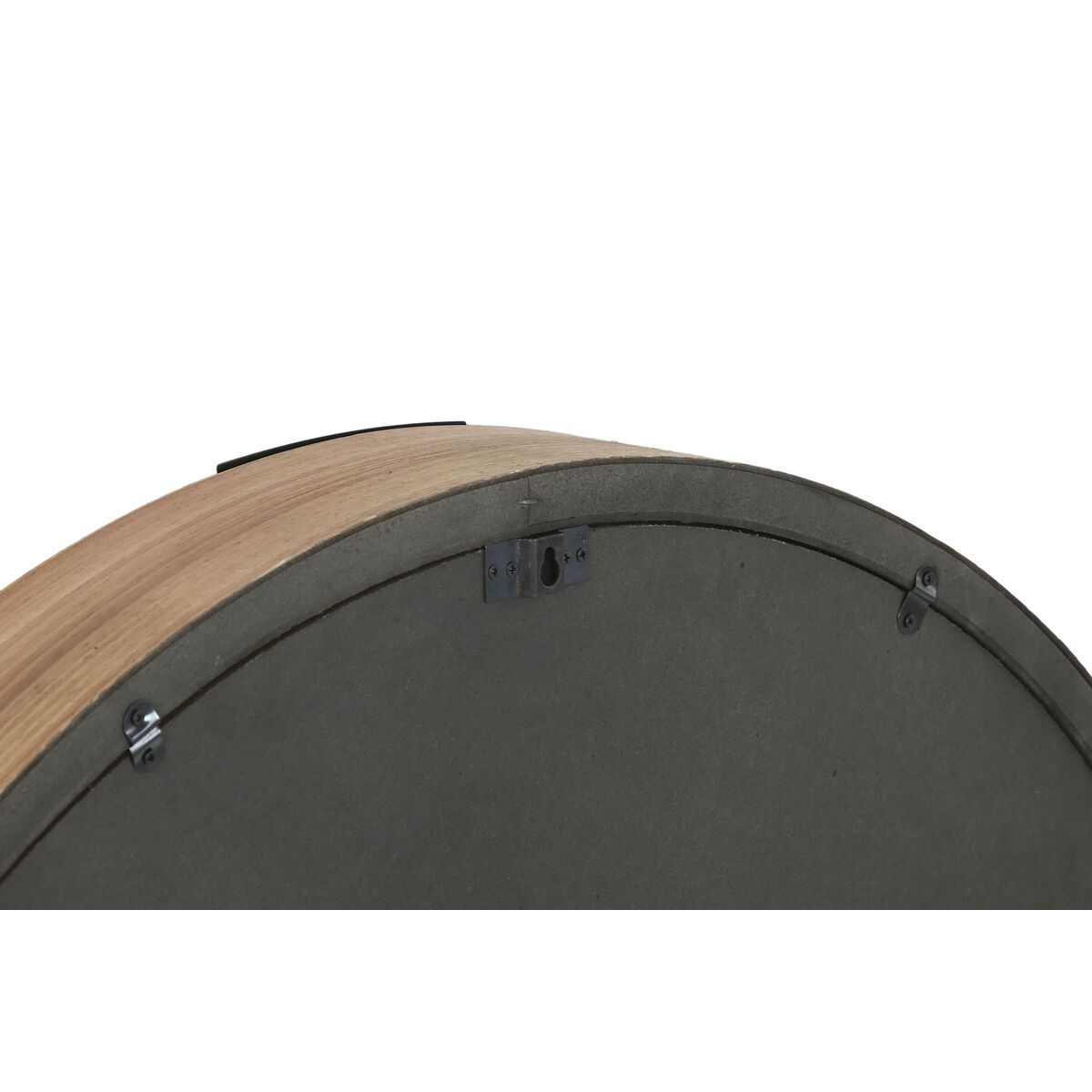 Reloj de Pared Home ESPRIT Plateado Natural Metal Cristal 80 X 8,5 X 80 cm 4 S3059281_3