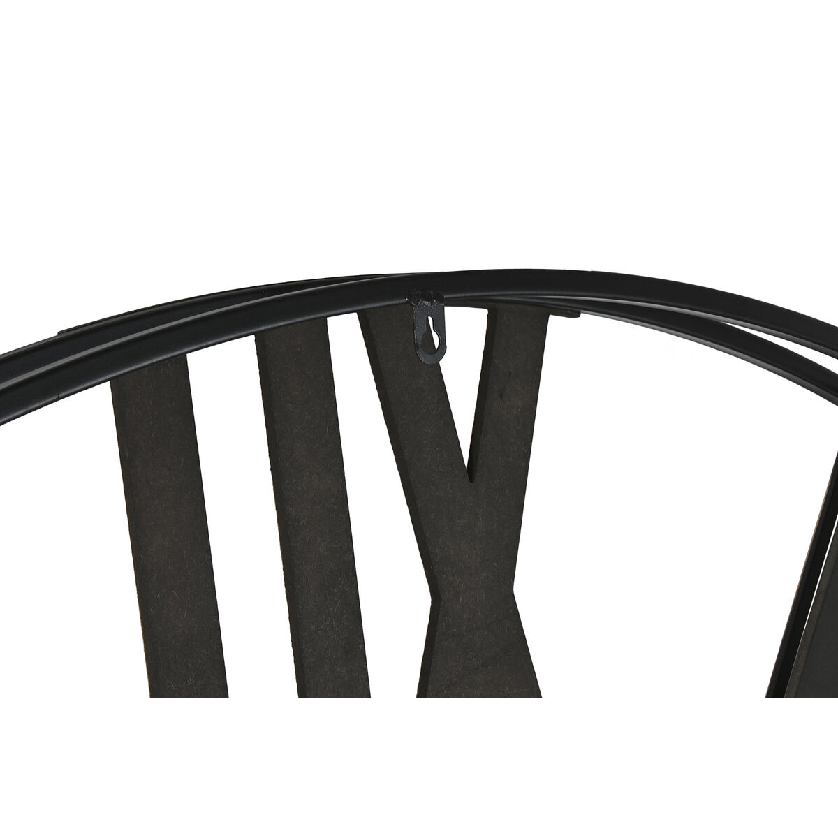 Reloj de Pared Home ESPRIT Blanco Negro Dorado Metal 142 X 9 X 142 cm 4 S3059284_3