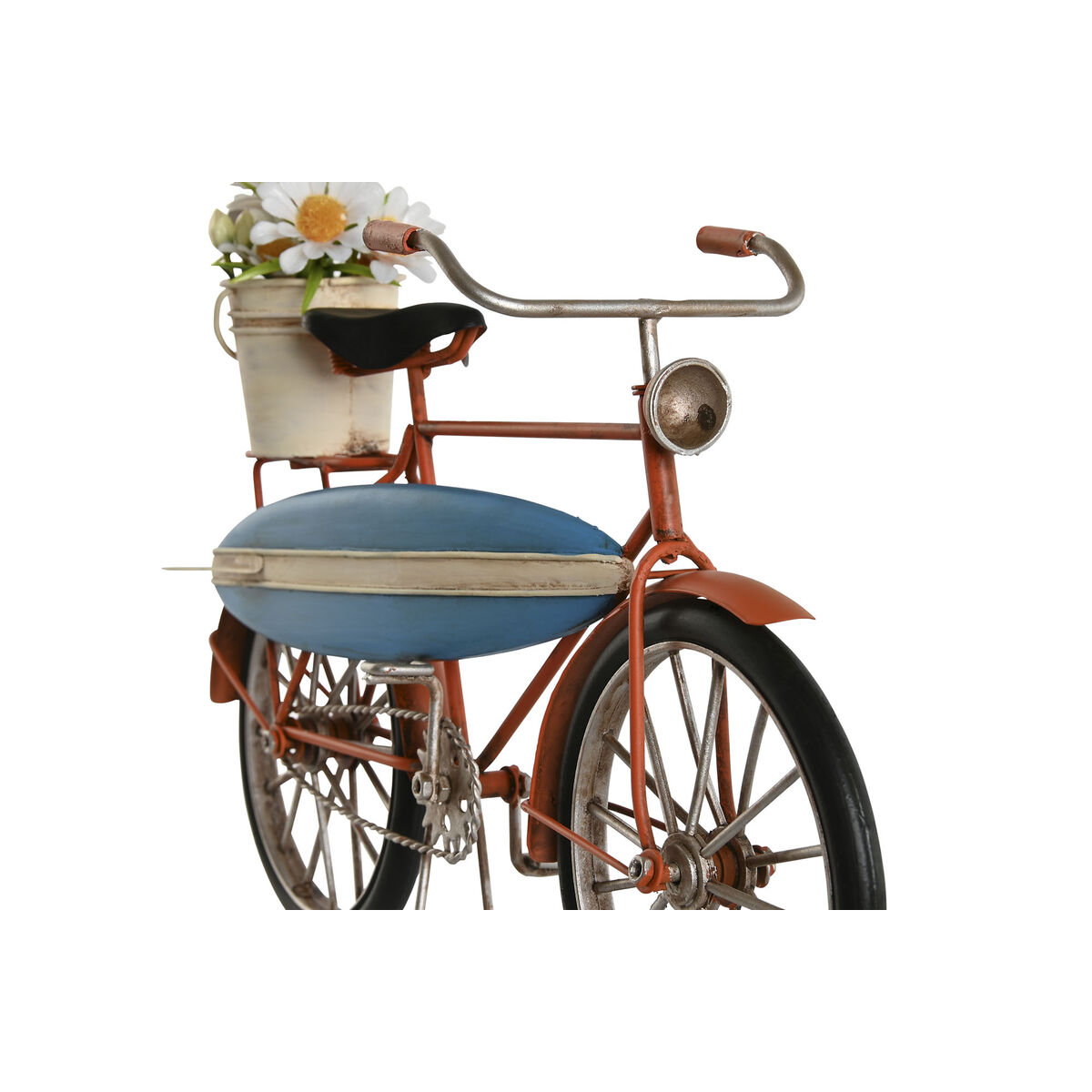 Figura Decorativa Home ESPRIT Azul Verde Naranja 31 x 8,5 x 19 cm (3 Unidades) 3 S3059867_2