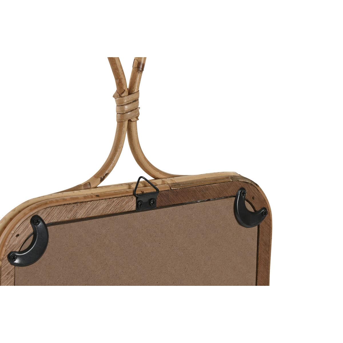 Espejo de pared Home ESPRIT Natural 24 x 2,5 x 40 cm (2 Unidades) 3 S3060096_2