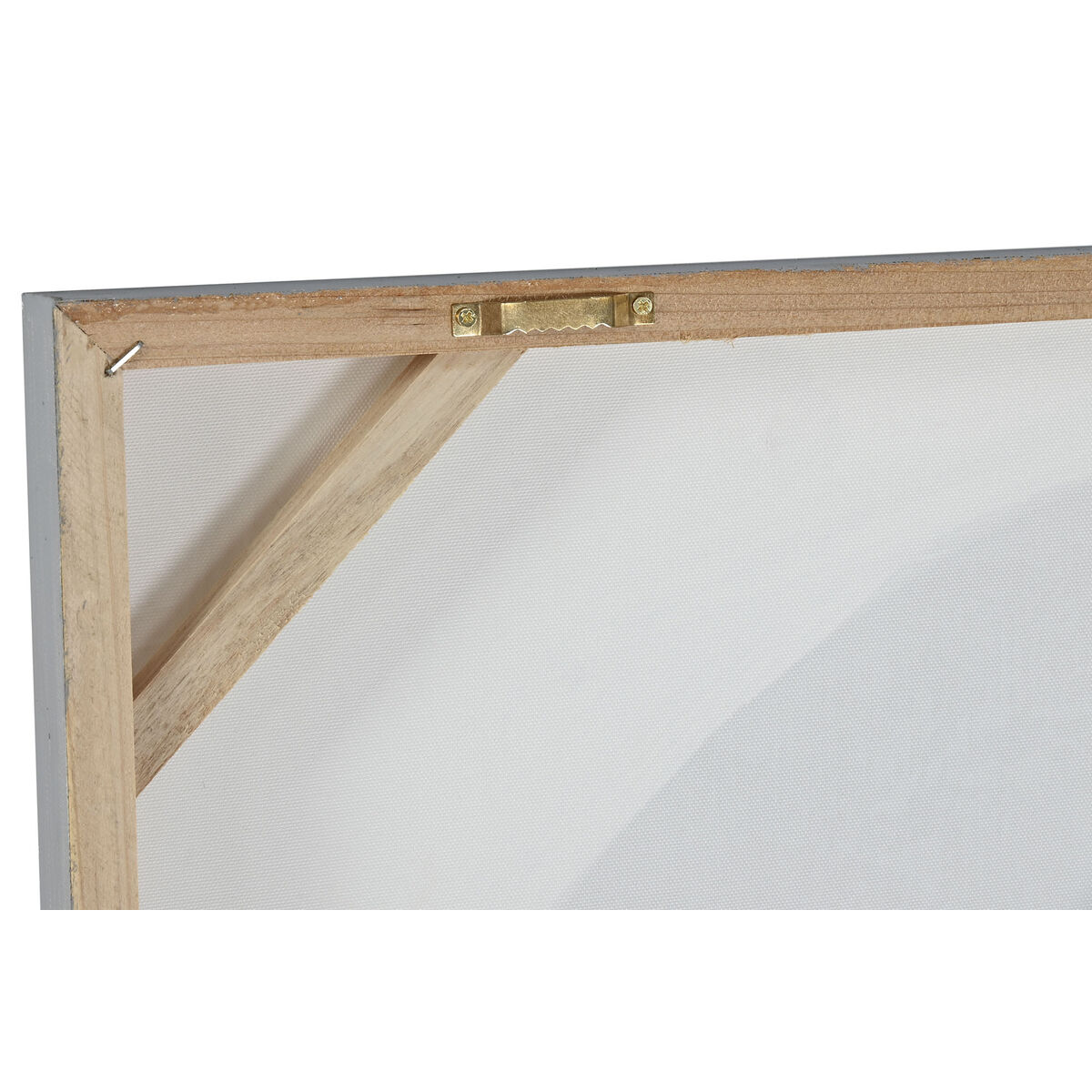 Cuadro Home ESPRIT Beige Natural Círculos Escandinavo 80 x 3 x 80 cm (2 Unidades) 4 S3060251_3
