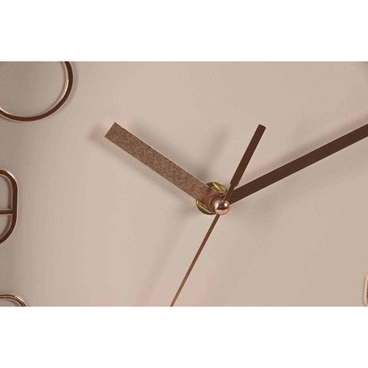 Reloj de Pared Home ESPRIT Blanco Verde PVC 28,5 x 5 x 28,5 cm (3 Unidades) 3 S3060313_2