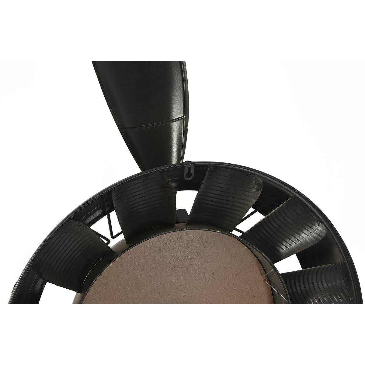 Reloj de Pared Home ESPRIT Marrón Negro Metal Hélices Vintage 118 x 24 x 134 cm 4 S3060637_3