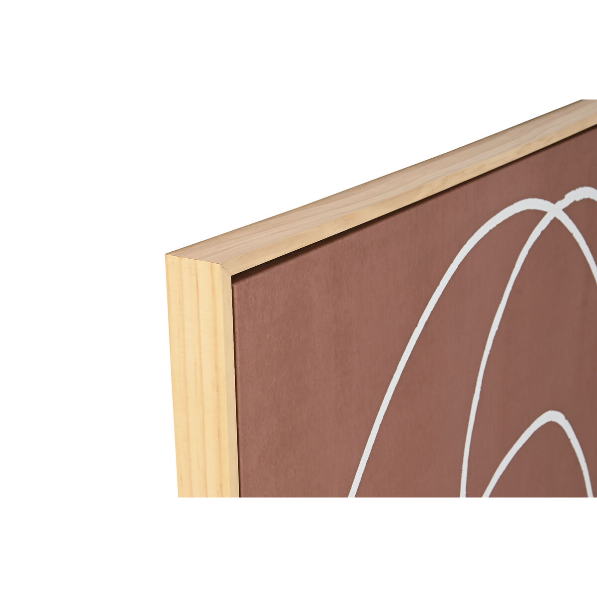 Cuadro Home ESPRIT Beige Terracota Abstracto 83 x 4,3 x 123 cm (2 Unidades) 2 S3060815_1