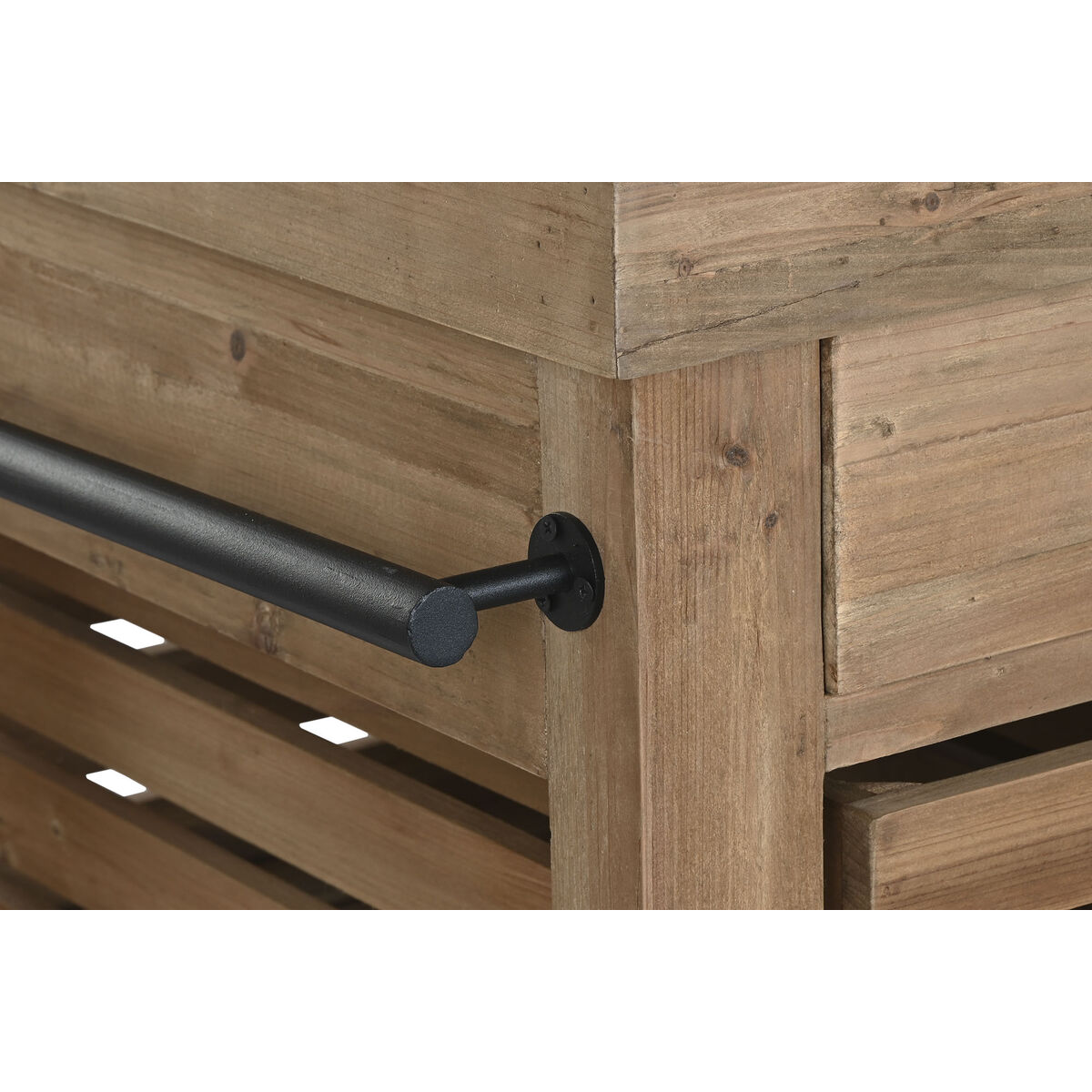 Mueble de cocina Home ESPRIT Negro Natural 142 x 75 x 96 cm 8 S3060848_7