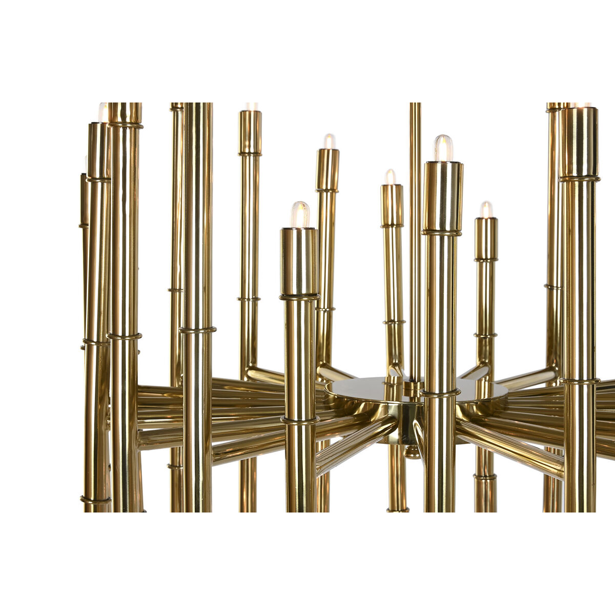 Lámpara de Techo Home ESPRIT Dorado Metal Acero 74 x 74 x 138 cm 4 S3061085_3