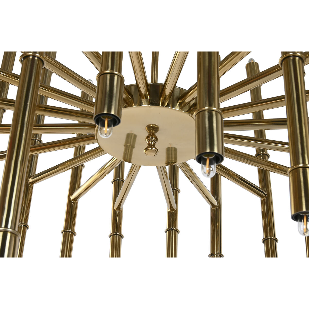 Lámpara de Techo Home ESPRIT Dorado Metal Acero 74 x 74 x 138 cm 6 S3061085_5