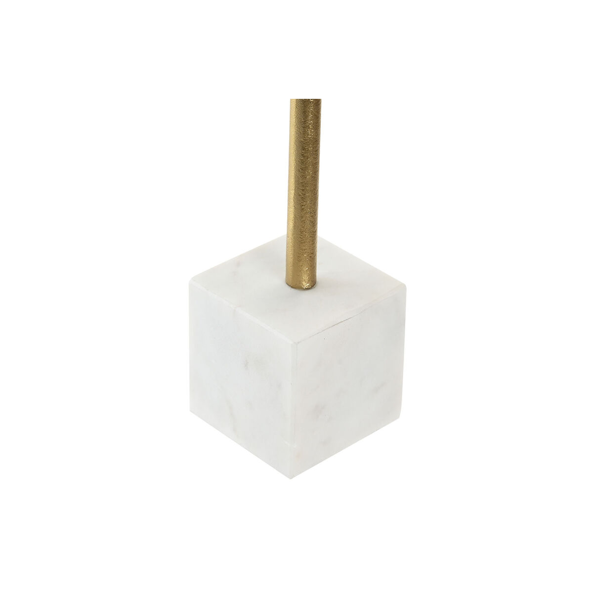 Figura Decorativa Home ESPRIT Blanco Dorado Hoja de planta 19 x 7,5 x 62 cm 3 S3061147_2