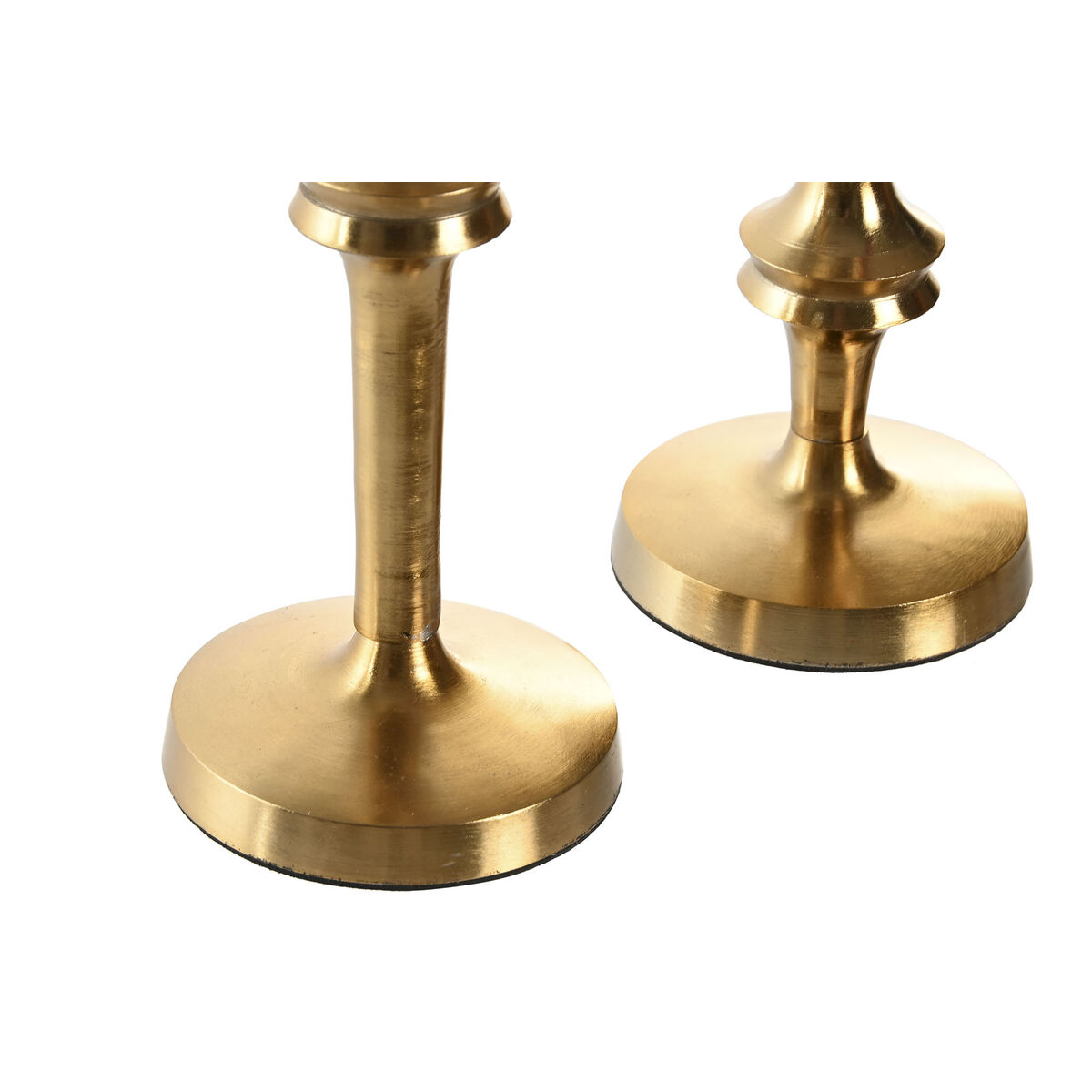 Candelabro Home ESPRIT Dorado Aluminio Moderno 8 x 8 x 36 cm (2 Unidades) 3 S3061148_2