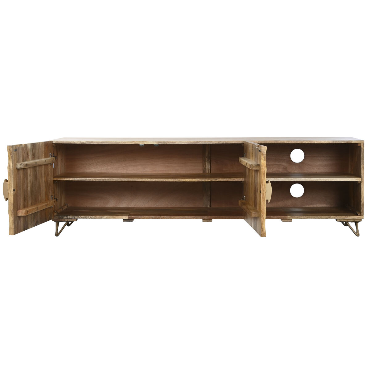 Mueble de TV Home ESPRIT Natural 160 x 40 x 50 cm 3 S3061063_2