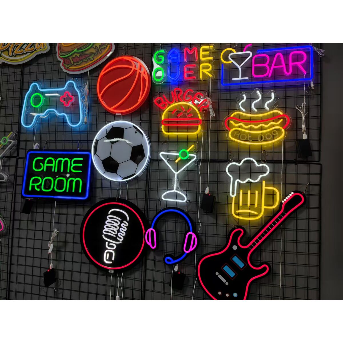 Decoración luminosa Home ESPRIT Acrílico Urbano 30 X 1,5 X 28 CM (2 Unidades) 2 S3061427_1