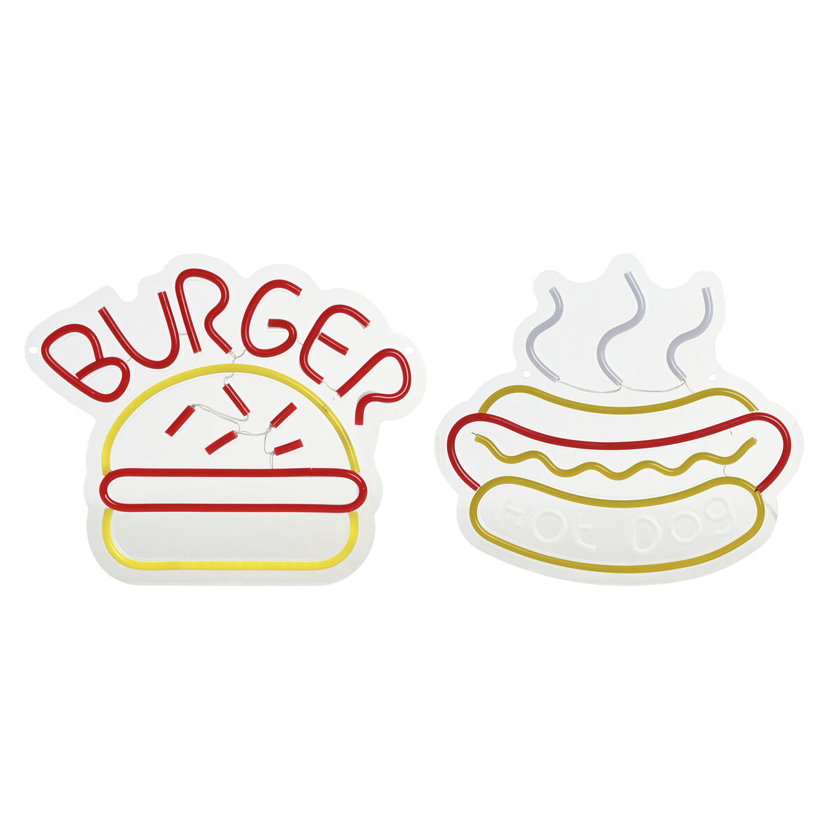 Decoración luminosa Home ESPRIT Acrílico Urbano 30 X 1,5 X 28 CM (2 Unidades) 3 S3061427_2