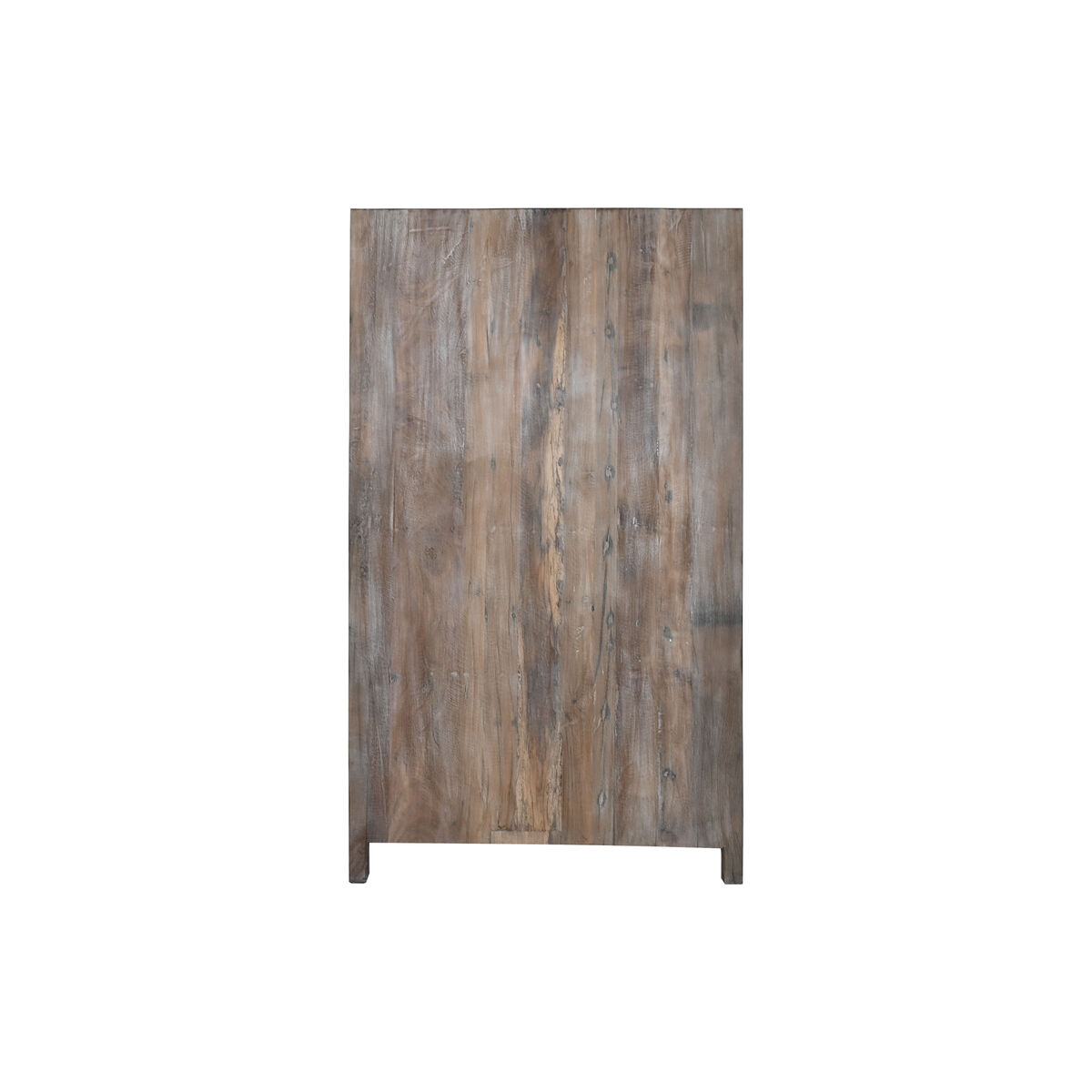 Vitrina Home ESPRIT Blanco Marrón Madera Reciclada 100 x 40 x 180 cm 2 S3061311_1