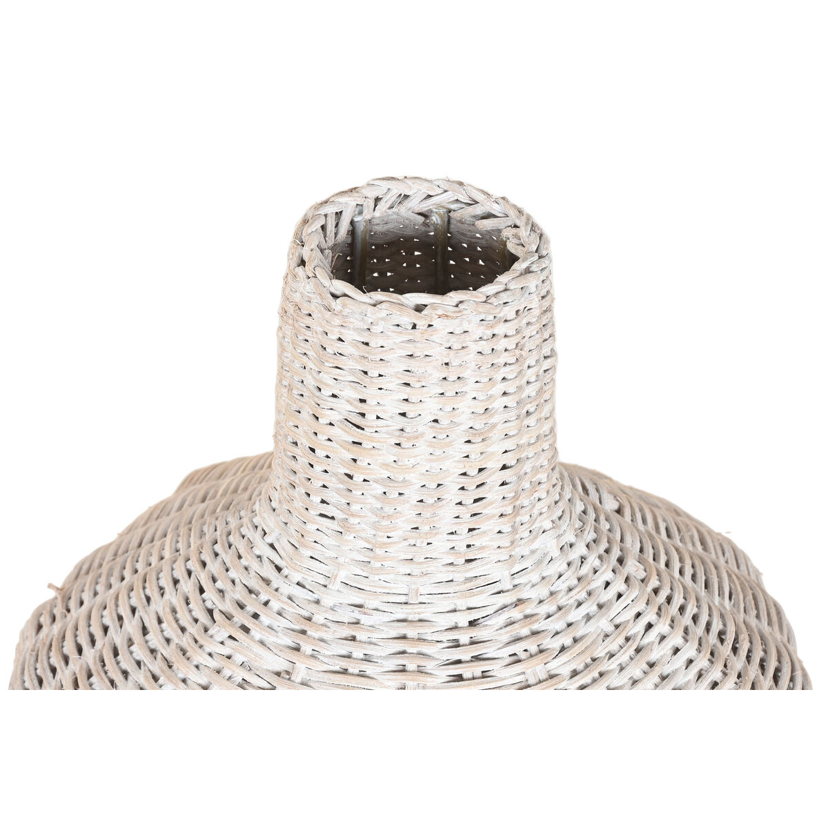 Set de 3 Jarrones Home ESPRIT Metal Natural 25 x 25 x 80 cm (3 Piezas) 2 S3061495_1