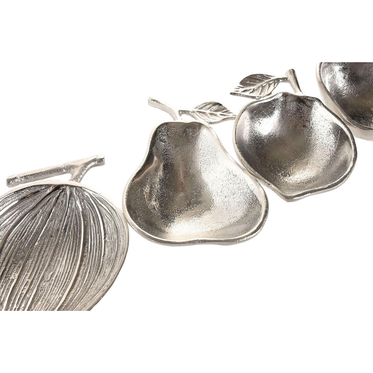 Vaciabolsillos Home ESPRIT Plateado Aluminio Shabby Chic 16 x 10 x 4 cm 2 S3061799_1