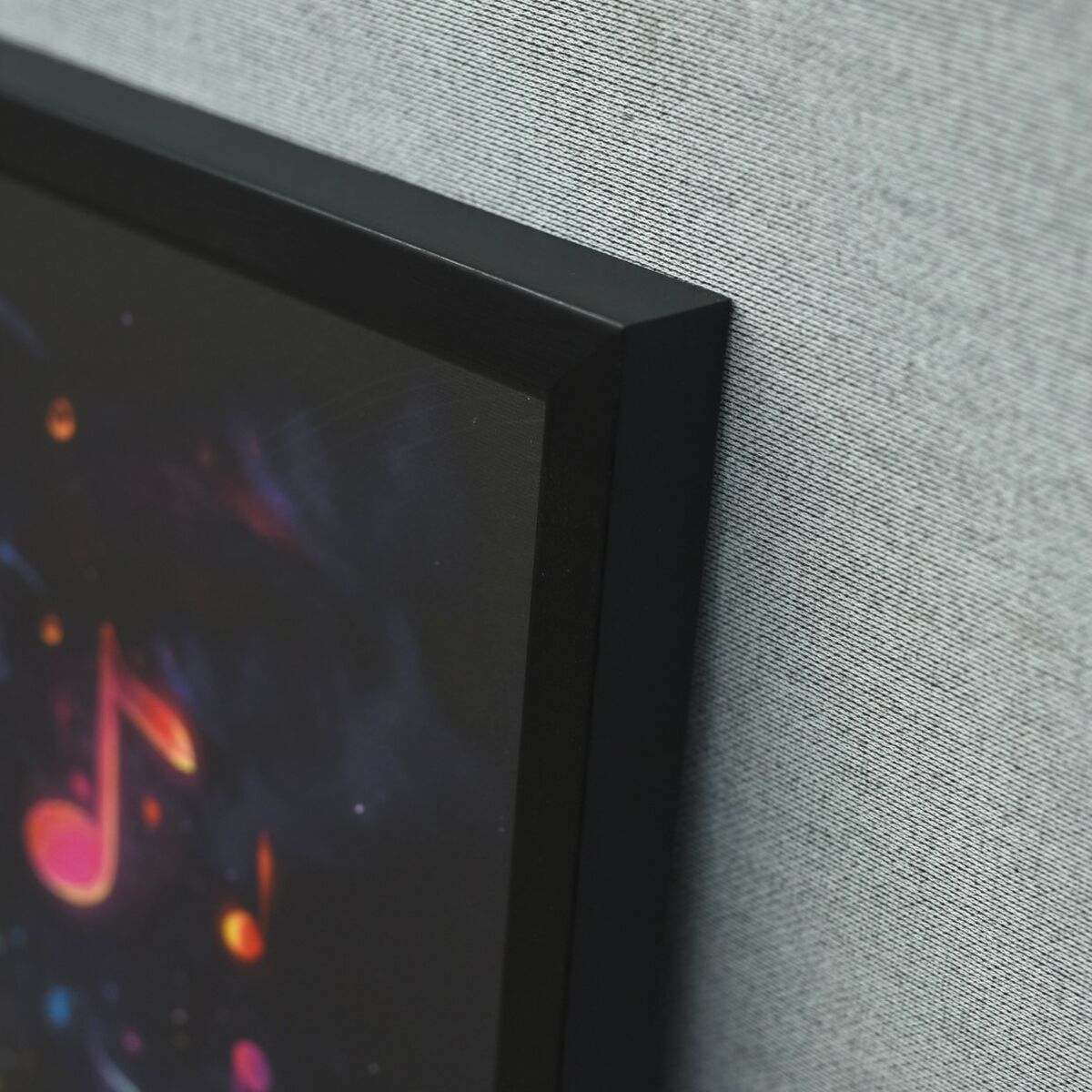 Cuadro con LED Home ESPRIT Negro Vintage 83 x 3,7 x 83 cm (2 Unidades) 4 S3061982_3